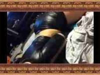 Fetish Leather grinding
