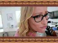 Filming my blonde stepmoms