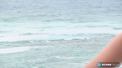Video Angela’s First On-camera BJ –...