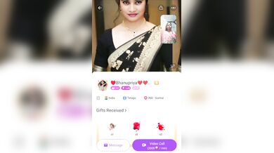 Video Bhanu priya chamet nude show