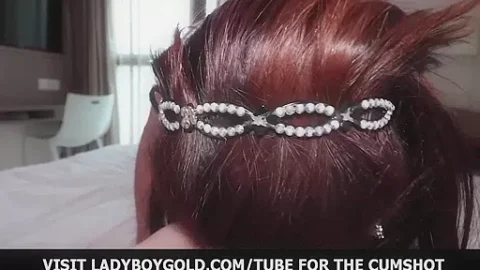 Video Pretty Ladyboy Hard Balls Licking