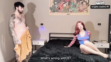 Video Step dads creampie Halloween...